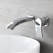 Razor Robinet de lavabo mural cascade 17cm Chrome