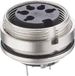 Lumberg 0307 08 Connecteur DIN Bus, montage vertical Nombre de pôles : 8 Argent 1 pièce(s)