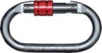 Argenté Mousqueton 10mm avec verrouillage à vis Twistlock - de Heble®