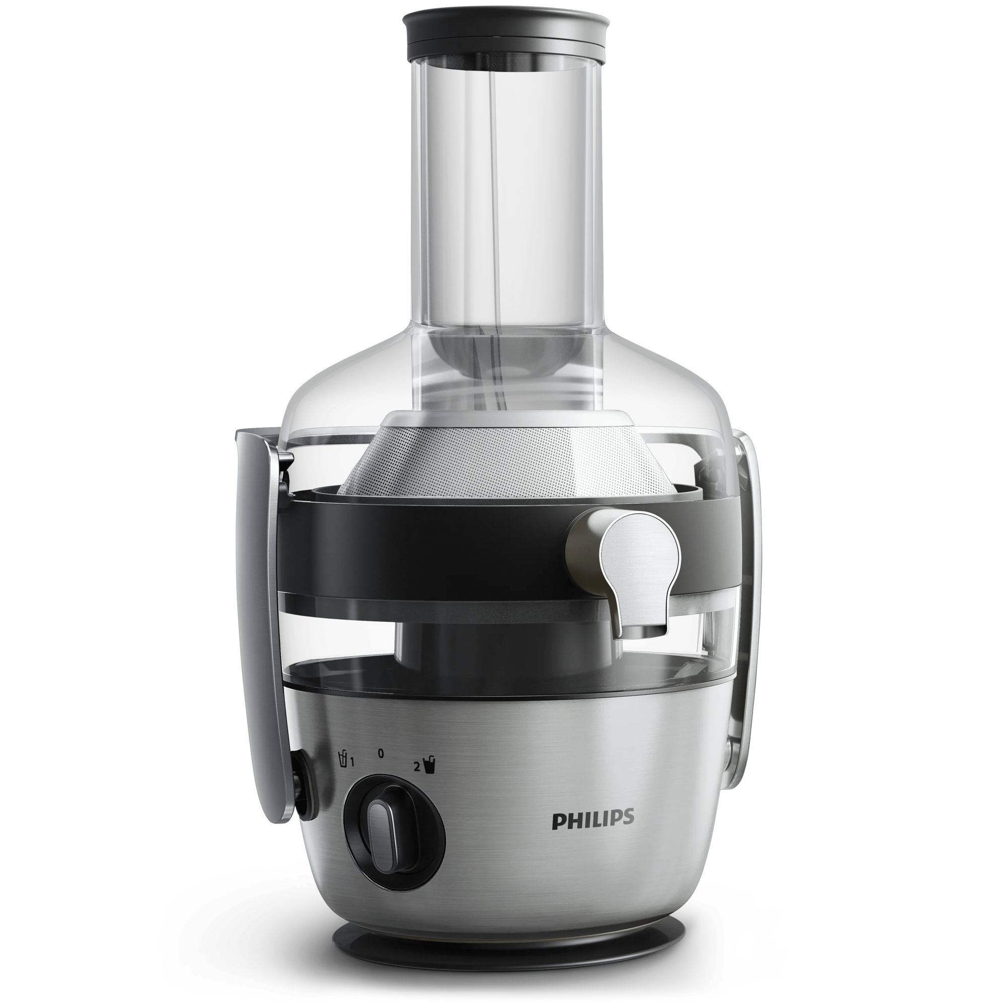 Philips Avance Collection HR1921/20 - Juice Extractor - Black/Silver/Transparent