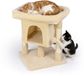 Relaxdays Krabpaal - 52,5x60x41 cm - beige