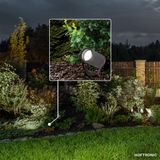 HOFTRONIC™ 9x Spikey LED Prikspot 5 Watt 6000K antraciet IP65 waterdicht