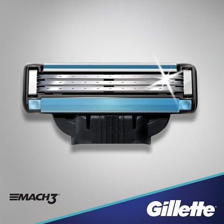 Gillette Mach 3 Scheermesjes - 4 stuks