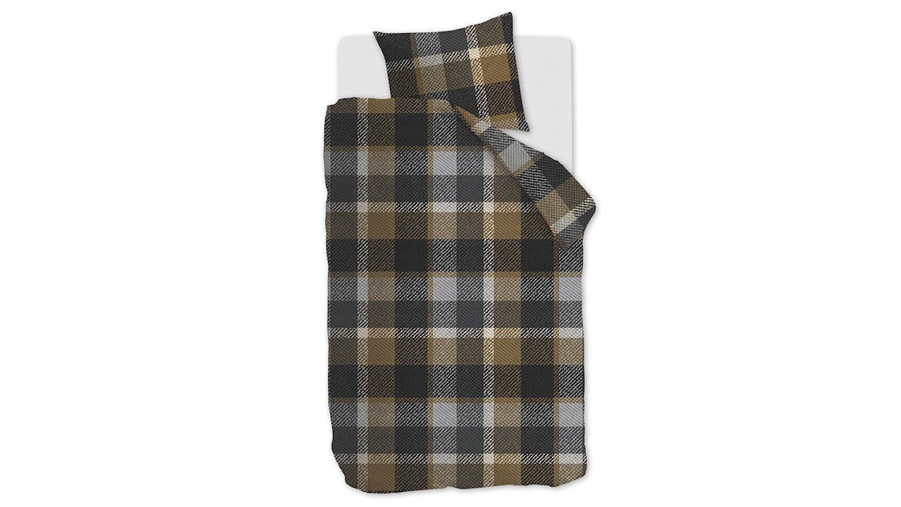 Beddinghouse Dekbedovertrek Marnix - 140x220 cm - Grijs