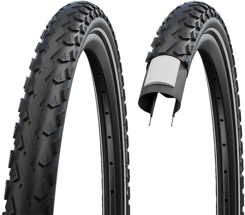 SCHWALBE LandCruiser Plus Perform - 28x1.40" Clincher Tire - Black