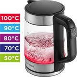 Concept RK4067 Glazen Waterkoker met Temperatuurregeling 1.7L