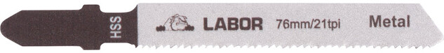 Labor decoupeerzaagbladen metaal T118A 76mm (5 Stuks)