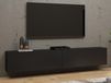 Mobistoxx AVATAR Meuble tv-hifi 2 portes noir