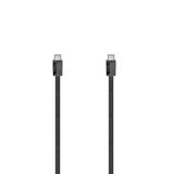 Hama USB-C naar USB-C Kabel - 1m - USB 3.2 Gen 2 - Zwart
