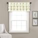 Lush Decor Belle Valance Shabby Chic Style enkel gordijn, 45,7 cm x 213,4 cm, ivoor