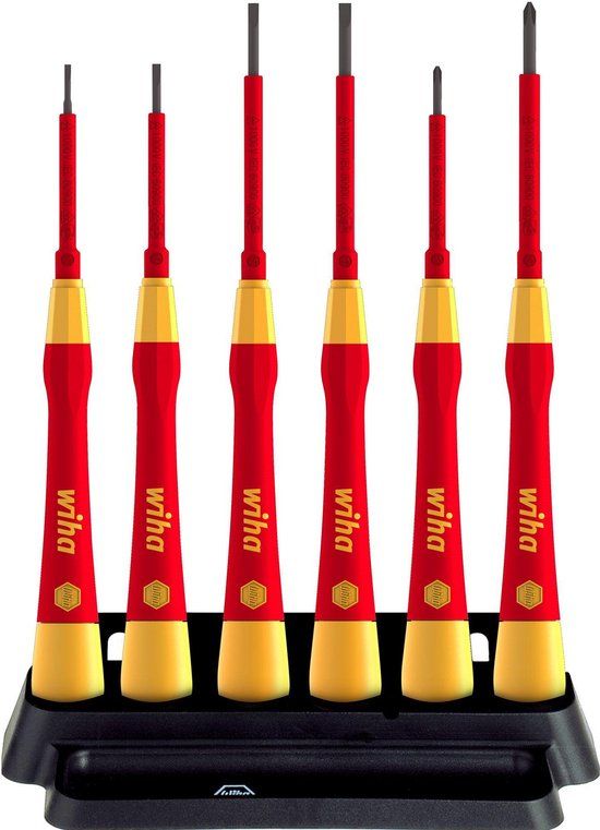 Wiha PicoFinish Electric Screwdriver Set - 7-Piece - 42989