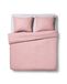 HEMA Housse de couette 200x200/220 coton doux mauve