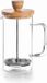 Machine à café manuelle en bois, 350 ml