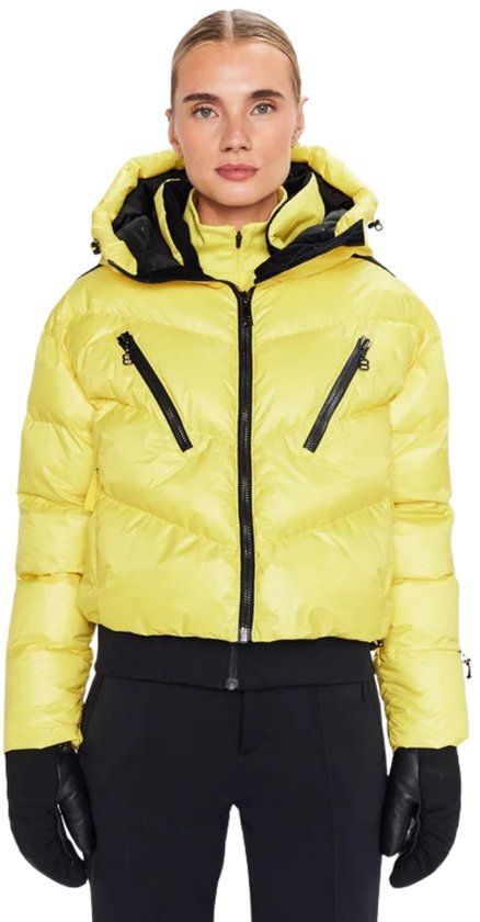8848 ALTITUDE Noelle Ski Puffer Ski Jas Dames Geel