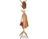 Merkloos Relaxdays Kapstok Staand - 8 Haken - 179 x 40,5 x 40,5 cm - Bamboe