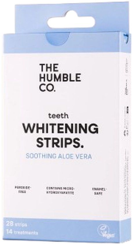 The Humble Co. Teeth Whitening Strips Aloë Vera - 28 strips
