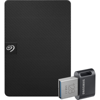 Seagate Expansion Portable 5TB + Samsung Fit Plus USB 128GB