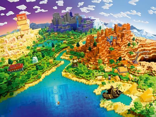 Ravensburger World of Minecraft 1500 Piece Adult Puzzle