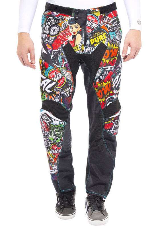 O'Neal Mayhem Lite Broek Heren, zwart/bont