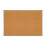 Rocada Kleine kurkwand | kurkborden met aluminium frame | kurkplaat | prikbord voor kantoor | robuuste en zelfregenererende kurk voor punaises | 60 x 45 cm