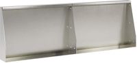 vidaXL Mur de soutènement 2 pcs 60 x 12 x 50 cm Acier inoxydable argent