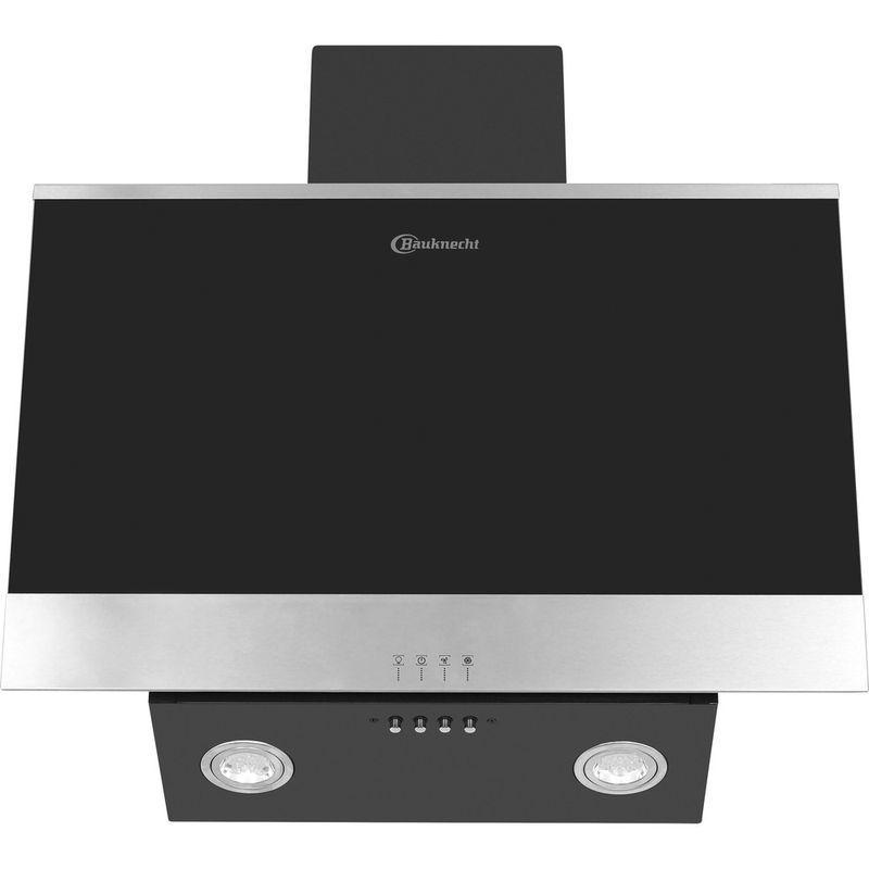 Bauknecht DBHVP 63 LM K - Afzuigkap - Zwart/RVS - Recirculatie