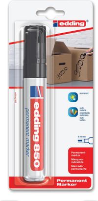 edding e-850/1 Permanent marker - zwart