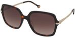 Carolina Herrera HER 0285/G/S 086/HA Lunettes de soleil Femme Noir Marron