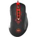 REDRAGON Origin muis Gamen Rechtshandig USB Type-A Optisch 4000 DPI Zwart