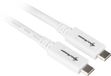 Sharkoon USB-C naar USB-C kabel 0.5 meter Wit