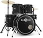 Gear4music BDK-1 Fullsize Beginnersdrumstel van Gear4music, Zwart