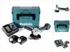 Makita DGA 511 RFJ accu haakse slijper 18V 125mm borstelloos + 2x accu 3.0Ah + lader + Makpac