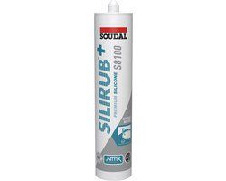 Soudal Silirub S8100 300 ml Wit