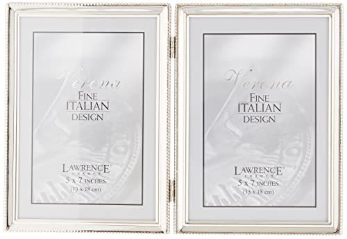 Lawrence Frames Fotolijst - gepolijst verzilverd glas - 12,7 x 17,8 cm - met scharnier