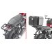 Givi Monokey Grande valise Porte-bagages arrière Montage Triumph Speed Twin 1200 Noir