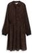 Tom Tailor Chiffonjurk met luipaardprint - Maat 44 - brown black small leo print