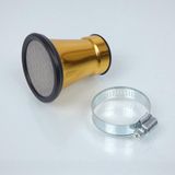 Replay Filtre à air cornet tulipe 28/30mm or pour moto 50 mobylette cyclo Neuf