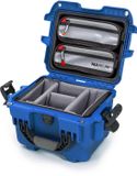 Nanuk 908 Case w/padded divider - Blue