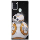 ERT GROUP mobiel telefoonhoesje voor Samsung A21s origineel en officieel erkend Star Wars patroon BB 8 006 optimaal aangepast aan de vorm van de mobiele telefoon, hoesje is gemaakt van TPU