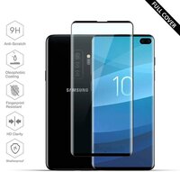 Ntech Samsung Galaxy S10+ (Plus) Screen Protector - Tempered Glass - Zwart