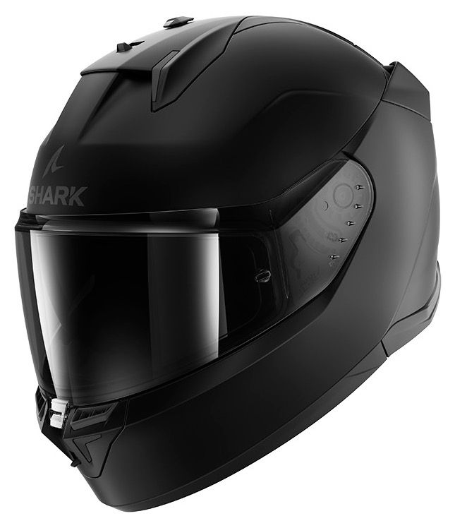 SHARK, Full face motorcycle helmet D-SKWAL 3 blackmat KMA, XS