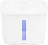 PetSafe Viva-drinkfontein voor katten en kleine honden – 1,8 l drinkfontein voor binnen met een fluisterstille pomp, vaatwasmachinebestendig, eenvoudige reiniging en inclusief waterfilters