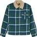 Quiksilver Dna Sherpa Harrington Veste Vert 12 Ans Garçon