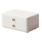 JOYBOS Multifunctionele make-up opbergdoos, wit, 26,5 x 17,5 x 12
