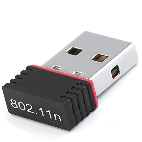 LOTEKOO 150 Mbps USB WiFi-adapter - Draadloze netwerkkaartadapter WiFi Dongle voor Desktop Laptop PC Windows 10 8 7 MAC OS Raspberry Pi/Pi2