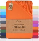 NatureMark Microvezel Hoeslaken 140x200cm Terracotta
