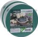 Pro Garden Steekschuim - 2x stuks - nat - rond - groen - D14 x H7 cm - geschikt voor echte bloemen - floral foam oase blok
