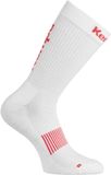 Kempa Logo Classic Sokken - wit/rood - Unisex - Maat 46-50
