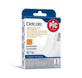 Pic Delicate Ultra Delicate Patch with White Stripes 8cm x 0.5m