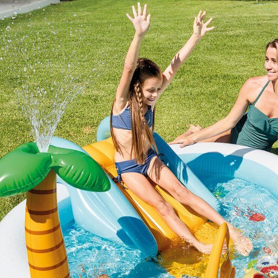 Intex Fishing Fun Speelzwembad - 219x188x99cm